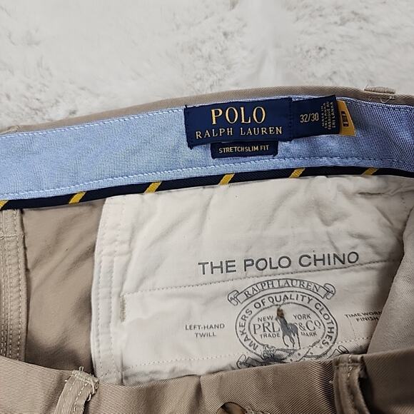 Polo Ralph Lauren The Polo Chino Stretch Slim Fit Pants 32/30 - Picture 5 of 8